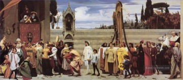 Cimabues Madonna Akademismus Frederic Leighton Ölgemälde
